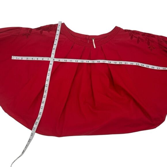 Free People true red wishing well too size small - Picture 5 of 7